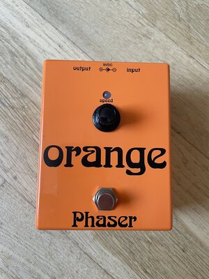 Orange Phaser Pedal