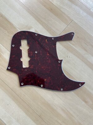 Jazz Bass Pickguard „tortoise“