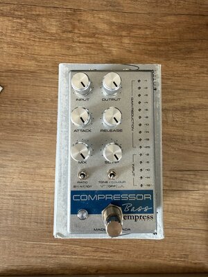 Empress Bass Compressor Silver Sparkle