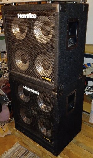 Hartke XL Boxen Stack