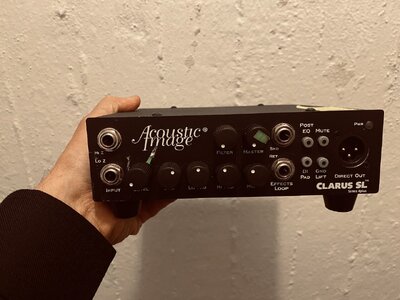 Acoustic Image Clarus plus Upshot plus Rucksack