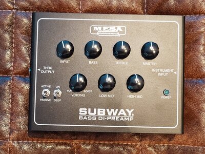 Mesa Boogie Subway Bass DI-Preamp