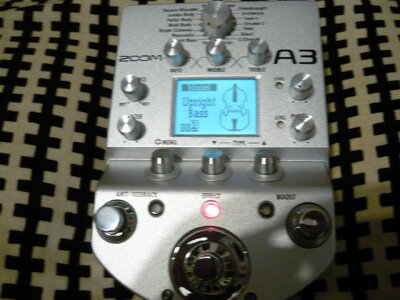 Zoom A3 Preamp Multi-Effekt