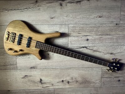 Warwick Corvette Bass Gitarre, 1997, Wenge/Wenge, Messing Bridge