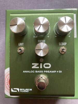 Source Audio SA 272 ZIO Analog Bass Preamp