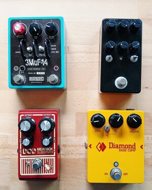 Pedalverkauf – Fuzz, Kompressor & mehr