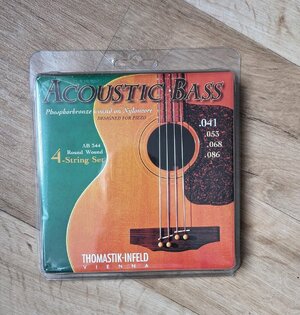 Thomastik Acoustic Bass Saiten Satz AB344 + hohe C-Saite