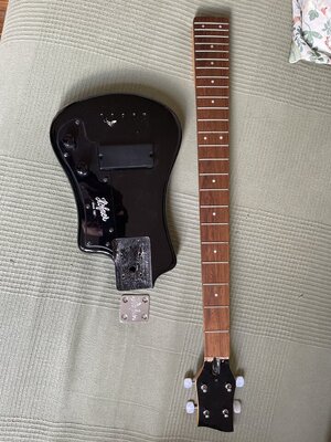 Höfner Travel Bass, bzw. der Rest davon…