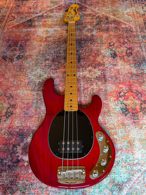 Music Man Stingray Translucent Red