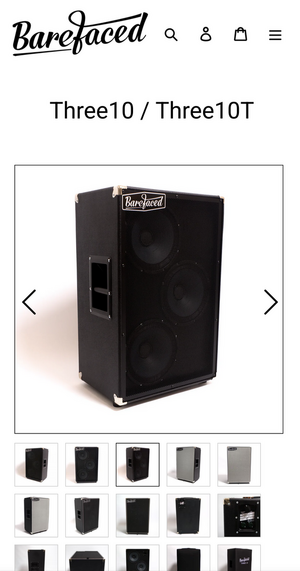 Suche Barefaced Three10T