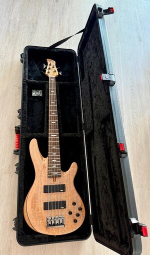 Yamaha TRB 1005 J mit Gator-Koffer