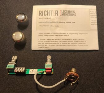 Richter PB-VT P-Bass Elektronik