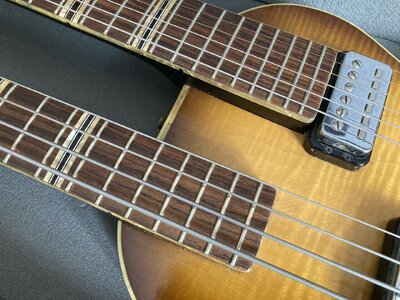 Höfner 191 Doppelhals Gitarre Early Sixties