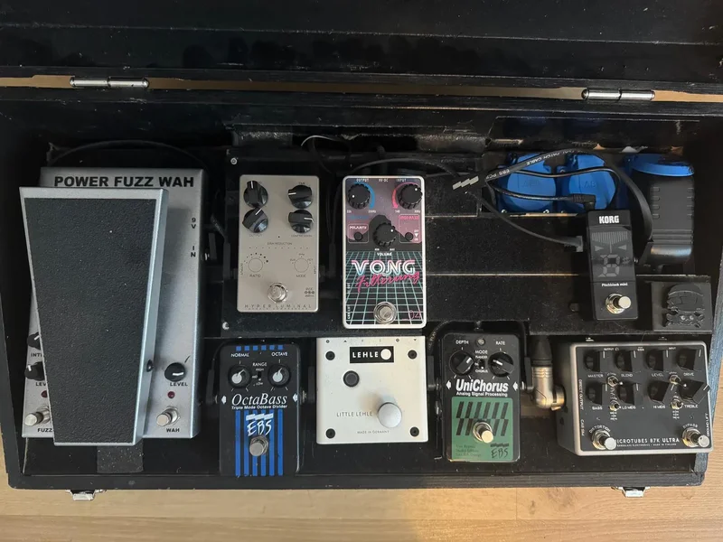 Board Auflösung: Cliff Burton Fuzz Wah, Hyper Luminal, Vong, EBS Octabass, Lehle Little Lehle ....