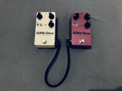 Verzerrer GUMA-Drive Bodenpedal b3k-Clone