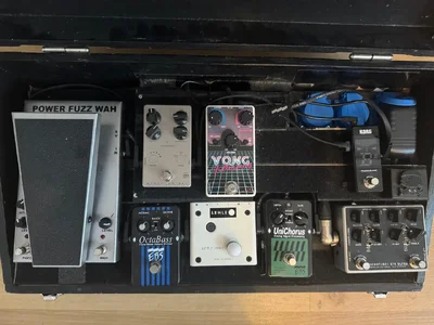 Board Auflösung: Cliff Burton Fuzz Wah, Hyper Luminal, Vong, EBS Octabass, Lehle Little Lehle ....