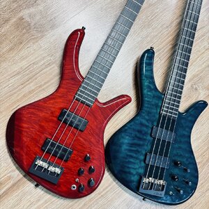 Slapper Classic Carbon neck thru -Beide mit Trussrod ab Werk Recklinghausen - ca 1985-87