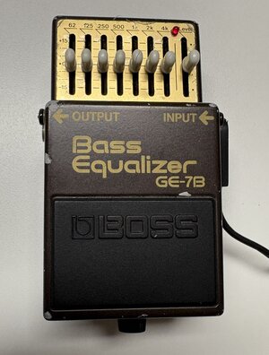 Vintage Boss GE-7B, Graphik EQ