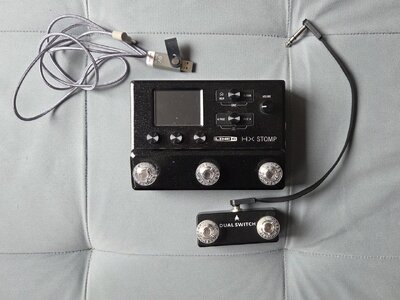 Line 6 HX Stomp + Footswitch & Birdcord