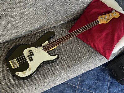 Musima Action Bass, Seymour Duncan Quarter Pounder SPB-3, Vintage 80er