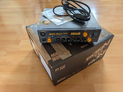 Markbass Little Mark 250 Black Line, neuwertig, OVP