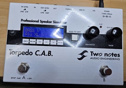 Two notes Torpedo C.A.B.