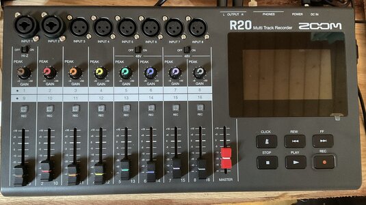 Zoom R20 Multitrack-Recorder