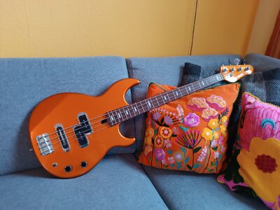 Yamaha BB 414 orange metallic