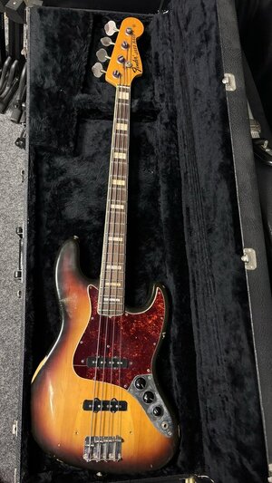 Fender Jazz Bass sunburst 1969 Ser. No. 289086