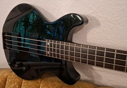 Edwards by ESP Les Paul Doublecut Bass Road Worn