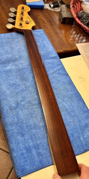 FENDER PRECISION BASS NECK FRETLESS 1994 made in Japan