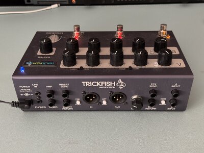 Trickfish Trilobite (Mike Pope, Fodera Electronics) Professional Bass Preamp - Sale or Trade