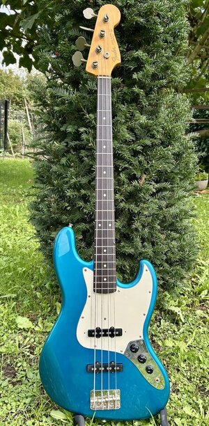 Fender Jazz Bass Japan 1990 JB62 reissue Ocean Turquoise