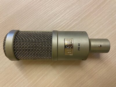 Heil Sound PR40 inkl. Mikrofonspinne und Metall Pop Filter