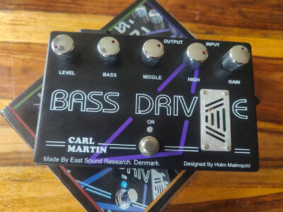 Carl Martin Bass Drive Röhren Preamp/Drive Pedal