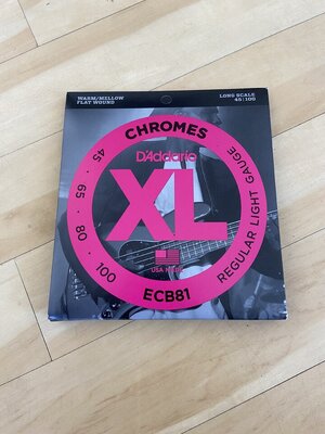 Daddario Chromes NEU