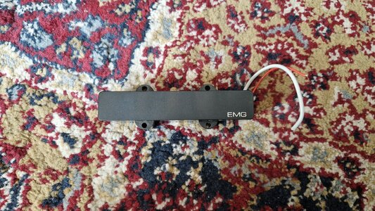 Edit: EMG P/J Pickup Set 80s inkl. Elektronik