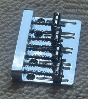 4 Saiten Bass Brücke Bridge Chrome