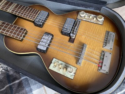 Höfner 191 Doubleneck - early Sixties