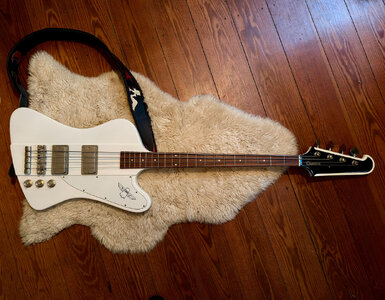 Epiphone Thunderbird Vintage Pro Bass, Alpine White, Mint!