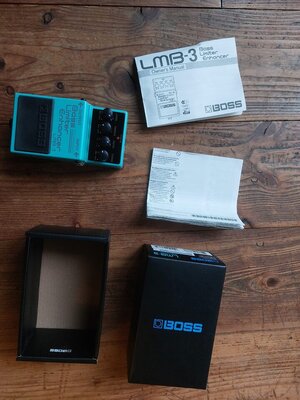 Boss LMB-3 Bass Limiter Enhancer, Effektgerät, wie neu, in OVP