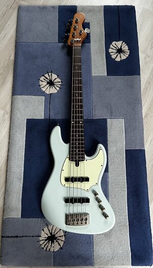 De Gier Bebop 5a Sonic Blue Relic