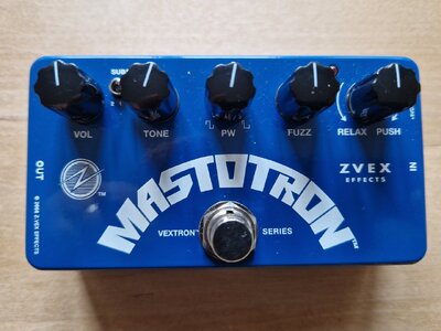 Zvex Mastotron Fuzz Pedal