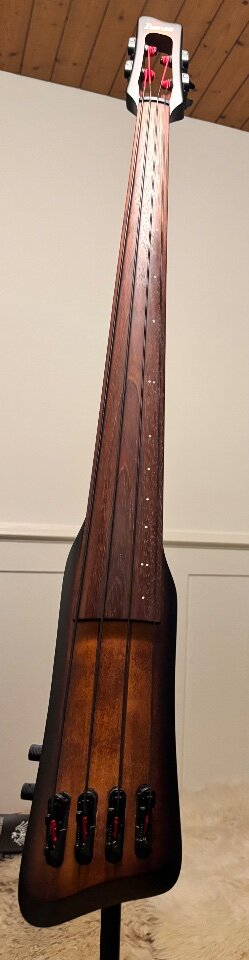 Ibanez UB 804 mit zwei Ständern