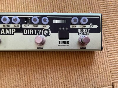 Valeton Dapper Bass Multieffekt
