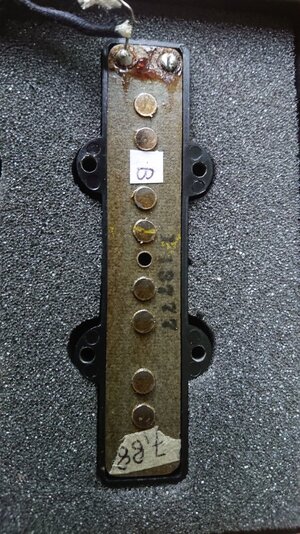 Suche Fender Jazz Bass Pickup 1977 Hals / Neck