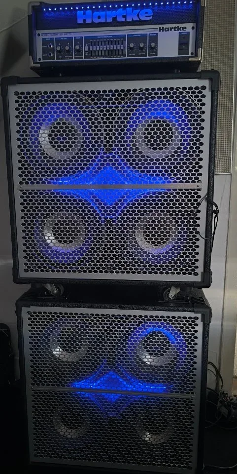 Hartke Full Stack HA 5500 2x Hydrive 410 modifiziert eventuell auch als Half Stack