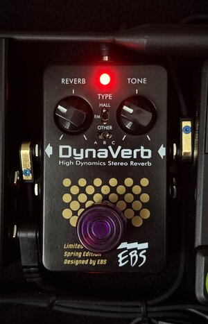 EBS DynaVerb Limited Spring Edition - Studio quality Reverb