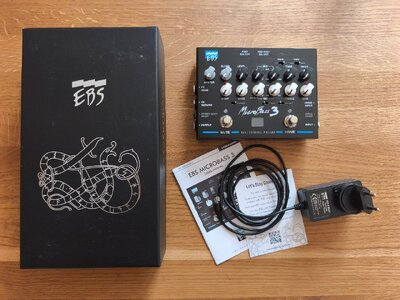 EBS MicroBass 3 Preamp inkl. OVP
