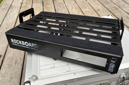 RockBoard Quad 4.1 mit FlightCase, Tray & Handle Set